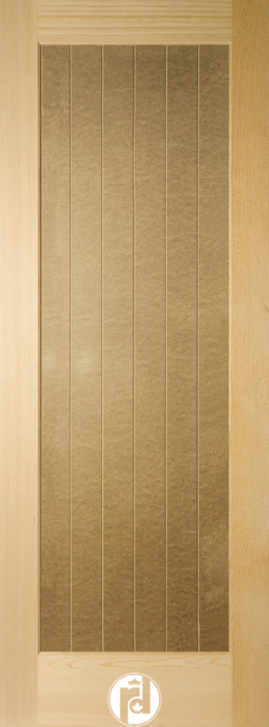 1 Panel Interior Shaker Door with Soft Edges and V-Grooves