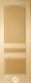 Three Raised Panel Interior Door 1/4 Round Moulding & Classical Arch.