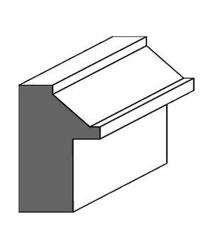 Royal Door #1209 profile drawing