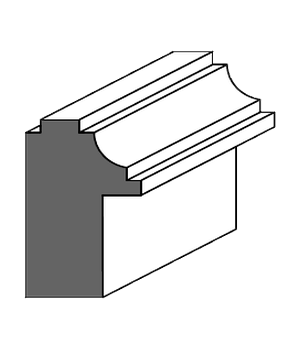 Royal Door #1210 profile drawing