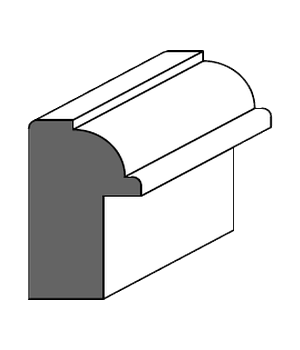 Royal Door #1213 profile drawing