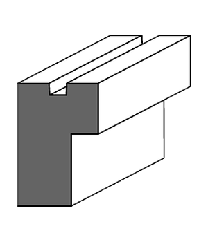 Royal Door #1216 profile drawing