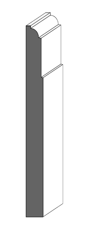 Royal Door #1513 profile drawing