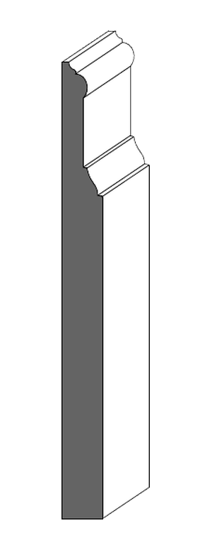 Royal Door #1520 profile drawing