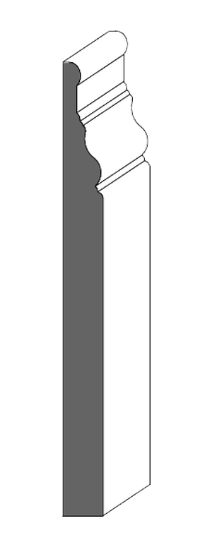 Royal Door #1522 profile drawing