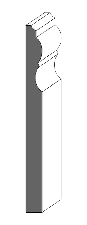 Royal Door #1525 profile drawing