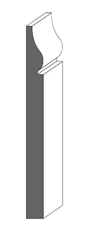 Royal Door #1710 profile drawing