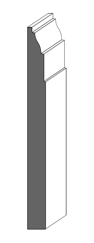 Royal Door #1714 profile drawing