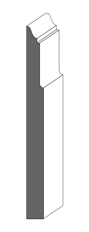 Royal Door #1715 profile drawing