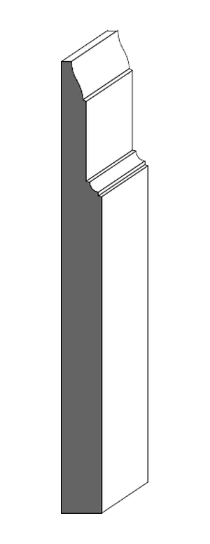 Royal Door #1917 profile drawing