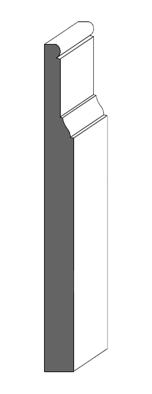 Royal Door #1921 profile drawing