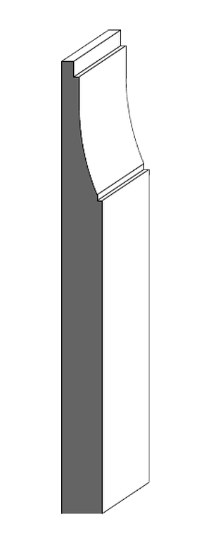 Royal Door #1928 profile drawing