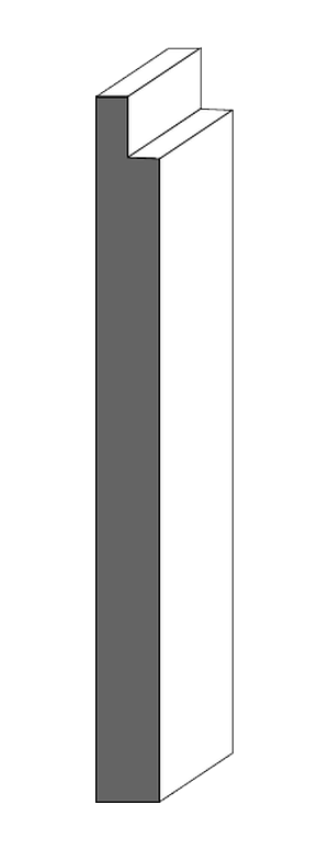Royal Door #1931 profile drawing