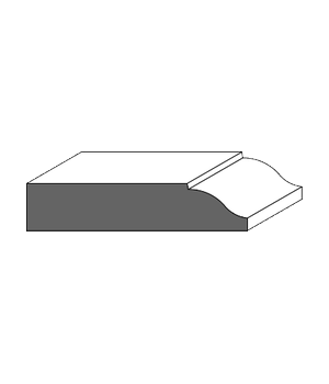 Royal Door #1009 profile drawing