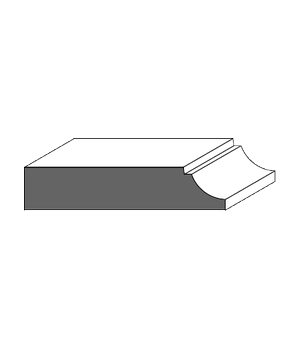Royal Door #1011 profile drawing