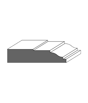 Royal Door #1014 profile drawing