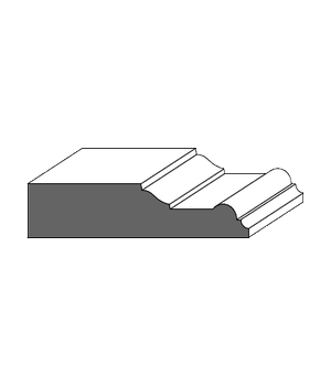 Royal Door #1020 profile drawing