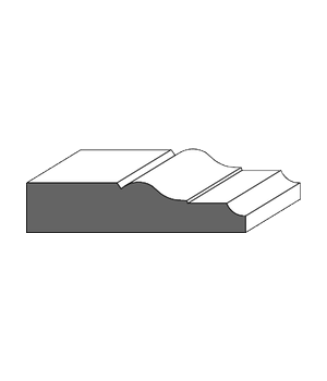 Royal Door #1024 profile drawing