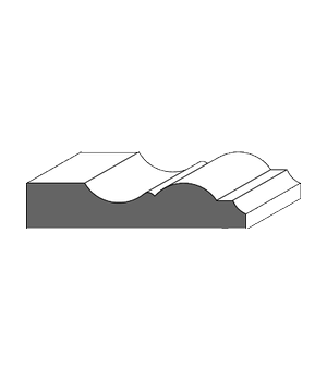 Royal Door #1025 profile drawing