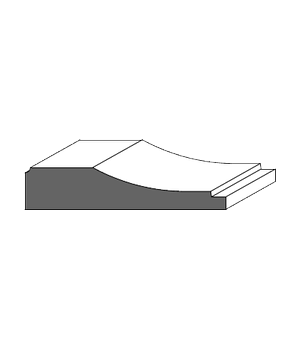 Royal Door #1028 profile drawing