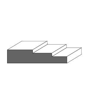 Royal Door #1032 profile drawing