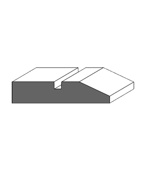 Royal Door #1034 profile drawing