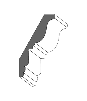 Royal Door #2606 profile drawing