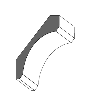 Royal Door #2607 profile drawing