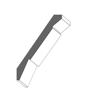 Royal Door #2608 profile drawing