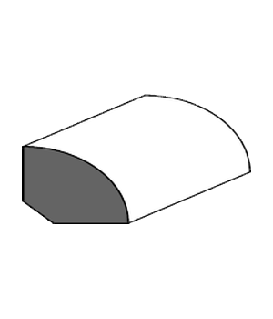 Royal Door #2312 profile drawing