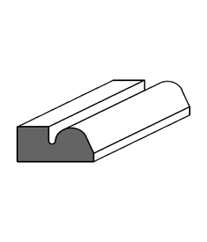 Royal Door #2316 profile drawing