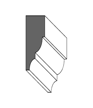 Royal Door #2321 profile drawing