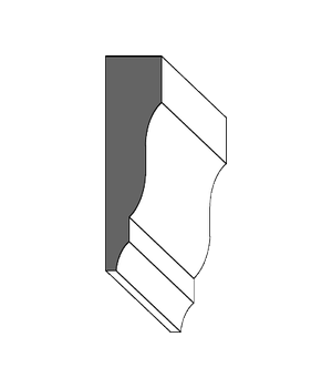 Royal Door #2322 profile drawing