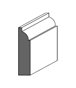 Royal Door #1407 profile drawing