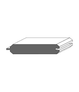 Royal Door #2703 profile drawing